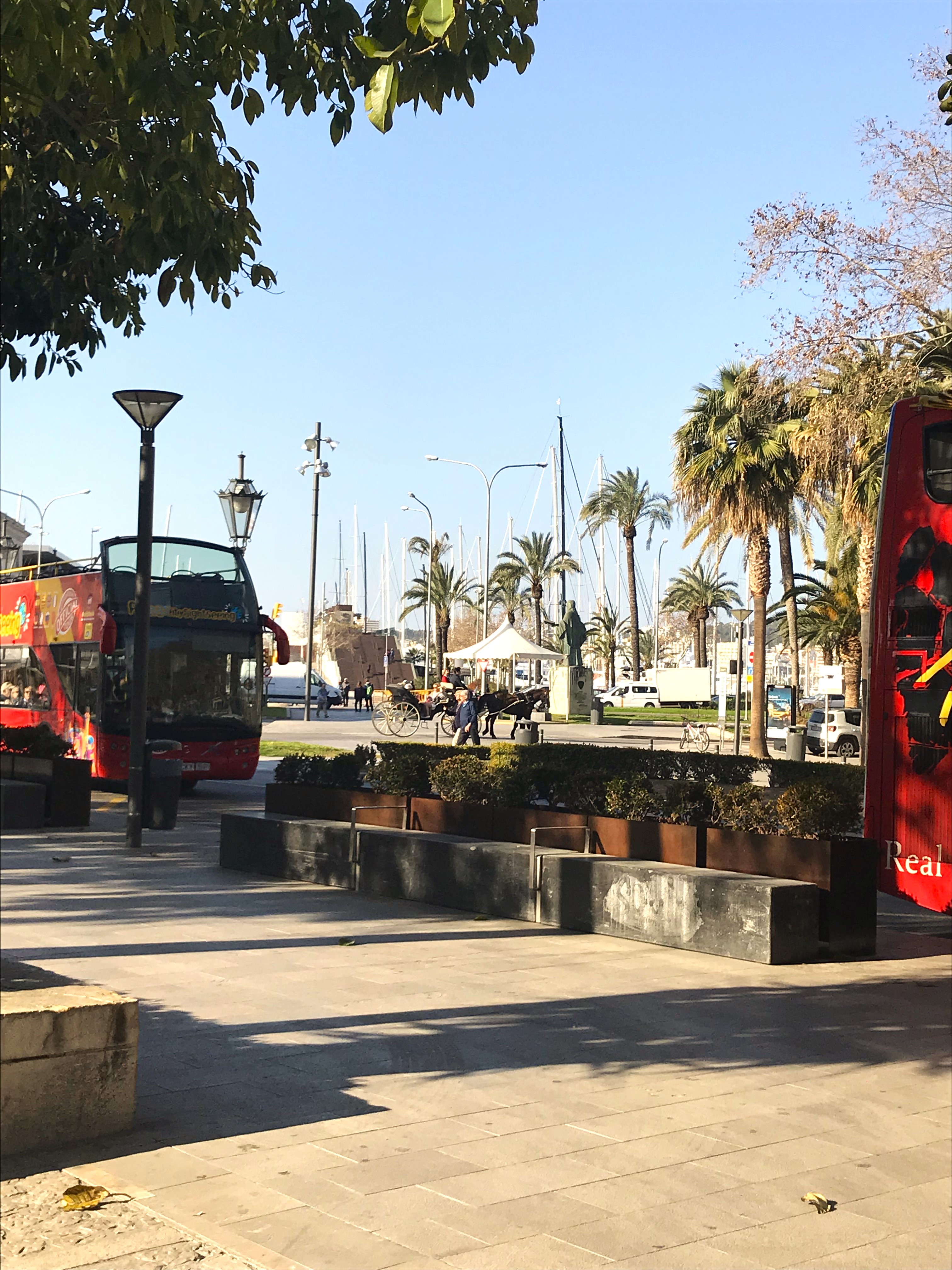 Palma de Mallorca Hafen und Promenade