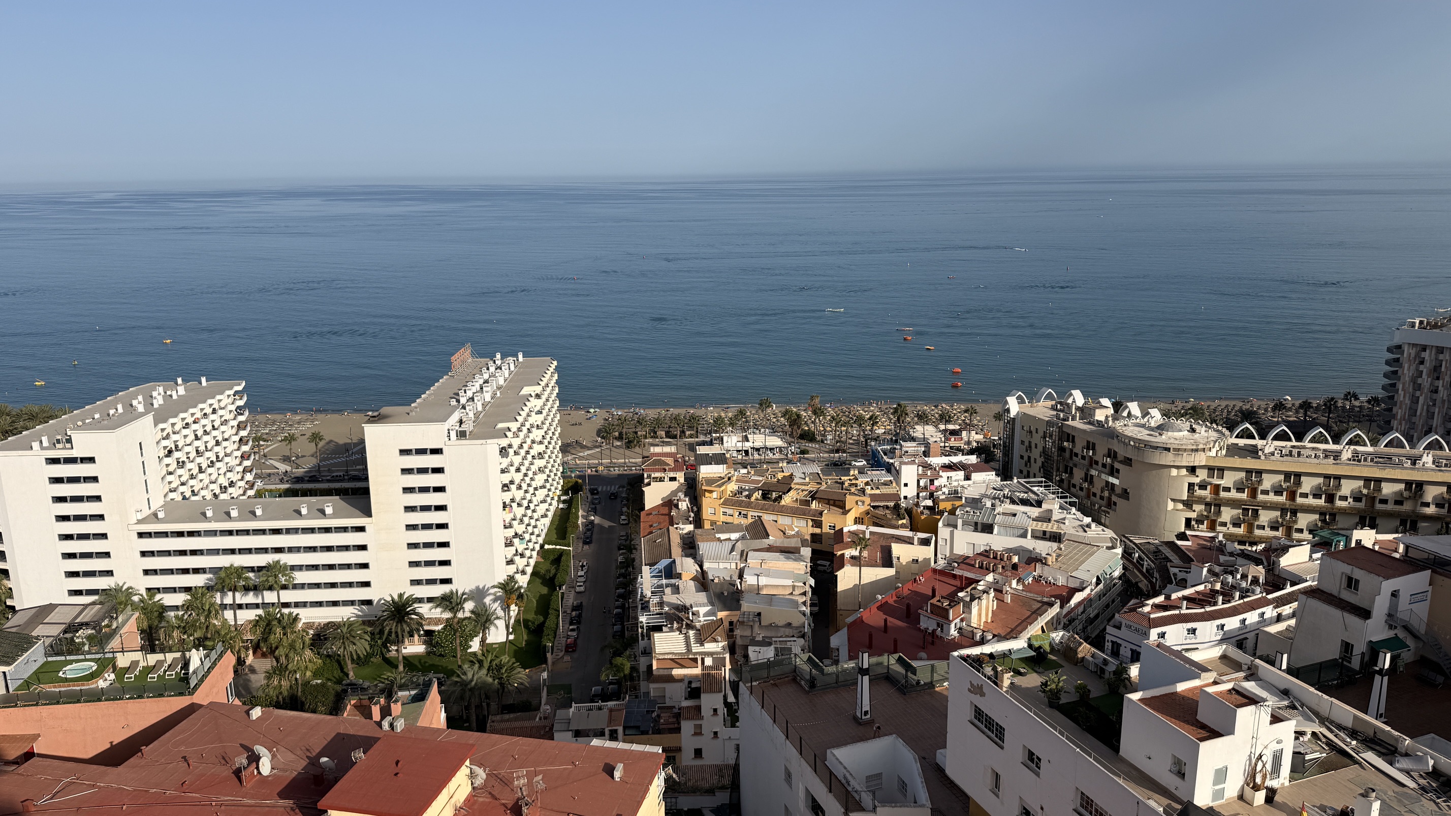 Blick &uuml;ber Torremolinos und die Costa del Sol